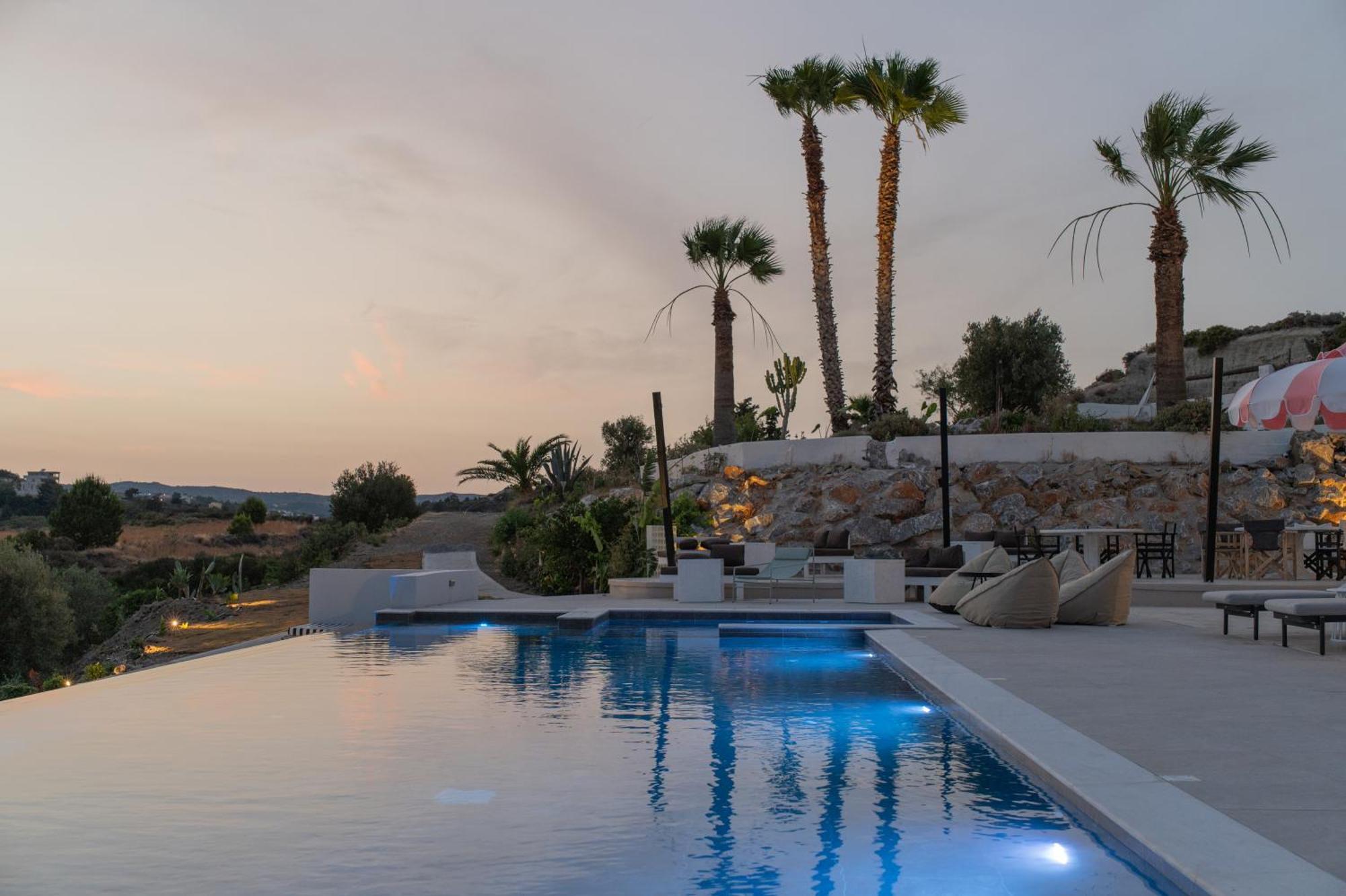 The Palms Concept Hotel Adults Only 16 Plus Faliraki Exterior photo